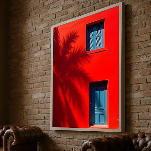 Lienzo de contraste de color ideal para dar vida a paredes vacías y habitaciones oscuras