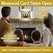 Charlie Kirk Memorial Tribute Talking Pop-Up Card with Real Voice, Lights & 10 Iconic Quotes, Stunning Christian Patriotic Display and Conservative Collectible Gift to Celebrate Charlie Kirk’s Legacy