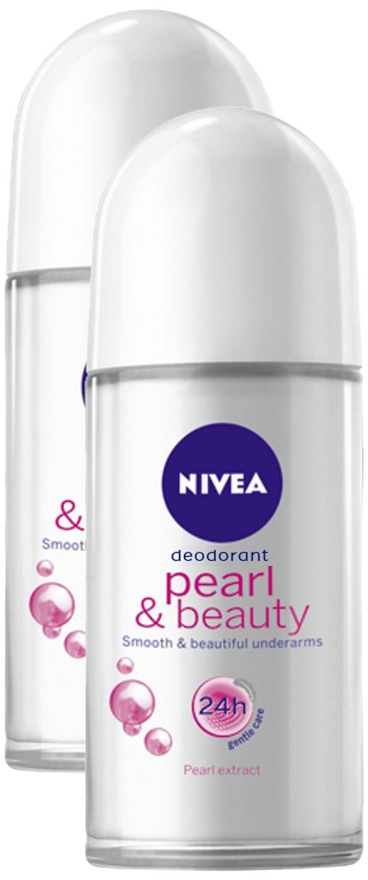 Nivea Spencer’s Combo – Deo Pearl and Beauty Roll on, 50ml (Pack of 2) Promo Pack, Female Nivea Spencer’s Combo – Deo Pearl and Beauty Roll on, 50ml (Pack of 2) Promo Pack, Female