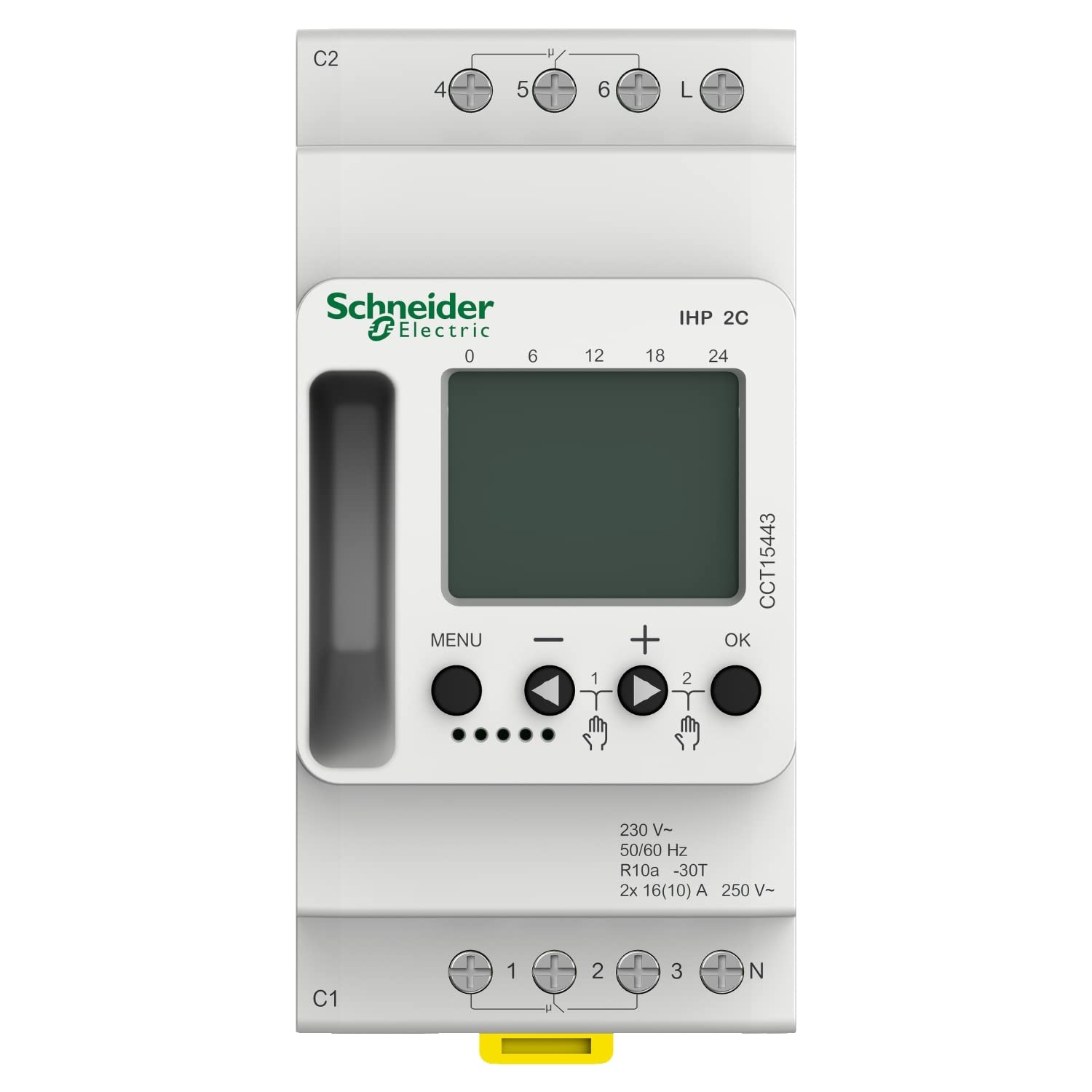 Schneider Electric - INT.HORARIO PROGRAM. IHP 2CANALES 2,5MOD