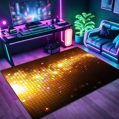 Tapis de sol salle de jeu antidérapant pour chaise