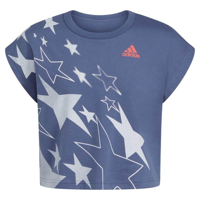 adidas Girls' Sleevless Box Top(Big Kid)4