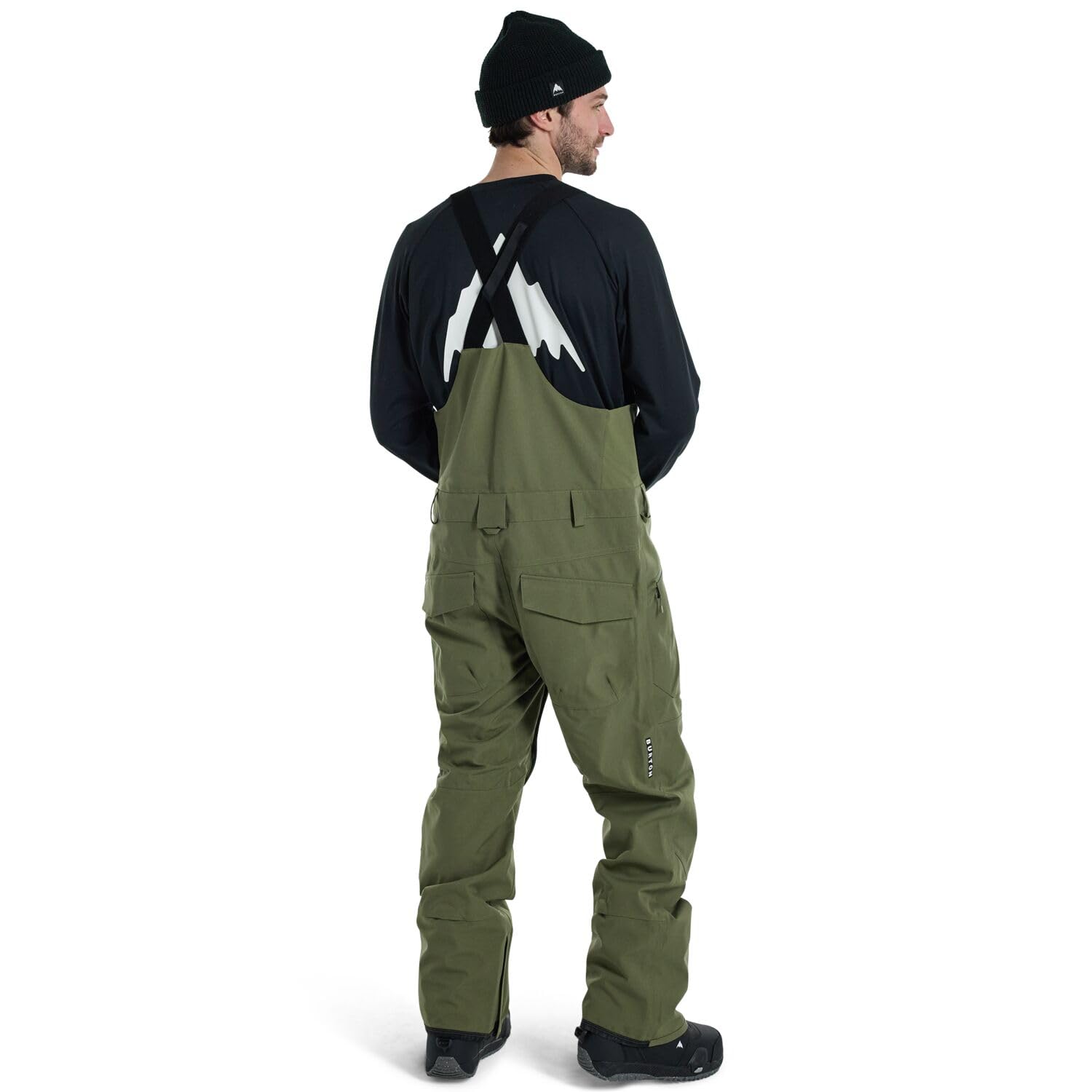 Burton - Ski-Latzhose/Snow Reserve Bib Forest Moss Herren – Grün