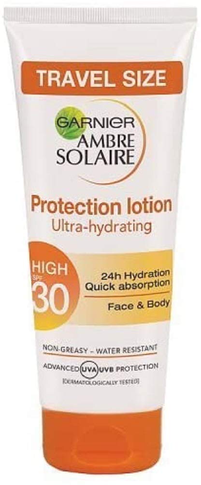 Garnier Ambre Solaire Face and Body Ultra-hydrating Protection Lotion with SPF30, 50ml