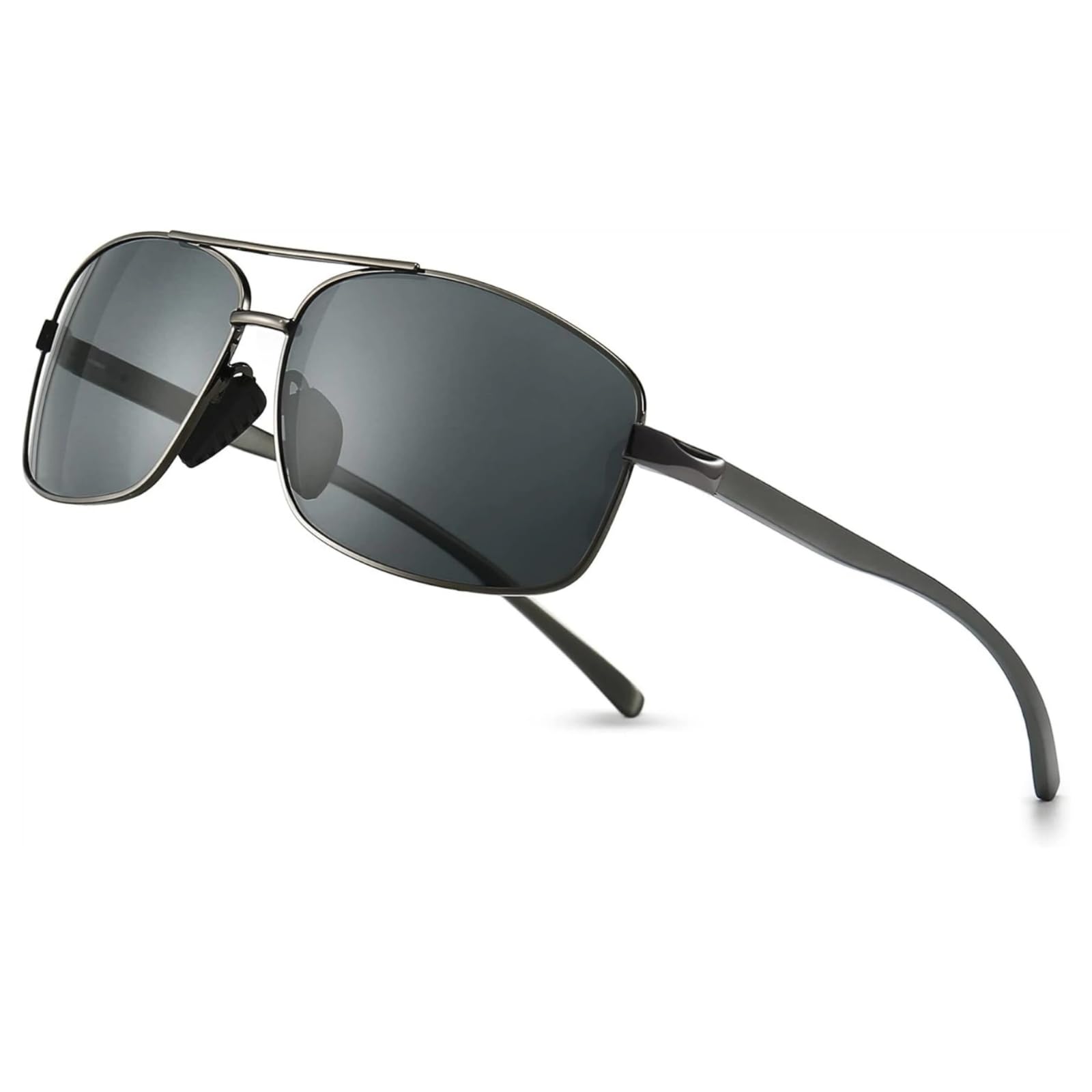 Leichte rechteckige Sonnenbrille für den Mann Schutz