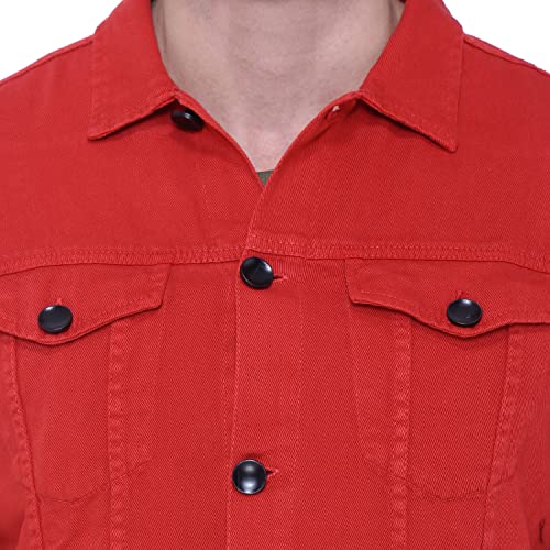 Image of Kuons Avenue Men's Regular Fit Trucker Jacket | Denim Jacket For Men