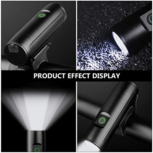 BESPORTBLE Farol Dianteiro de Bicicleta Ã  Prova D 'Ãgua Usb RecarregÃ¡vel Farol de Bicicleta Lante