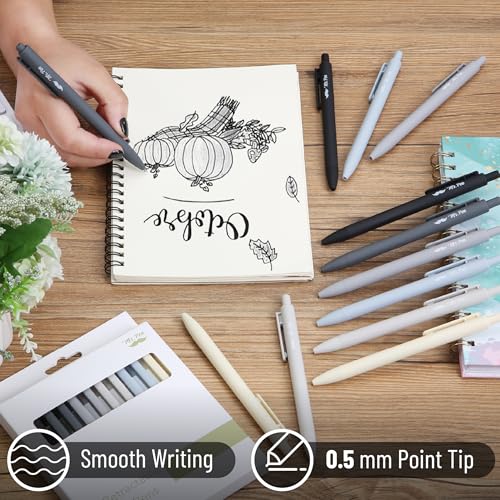 Image of Mr. Pen- Retractable Gel Pens, 12 Pack, Black Ink