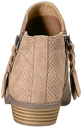 Dolce Vita Girl's SELA Boot, almond microsuede, 2 M US Little Kid3
