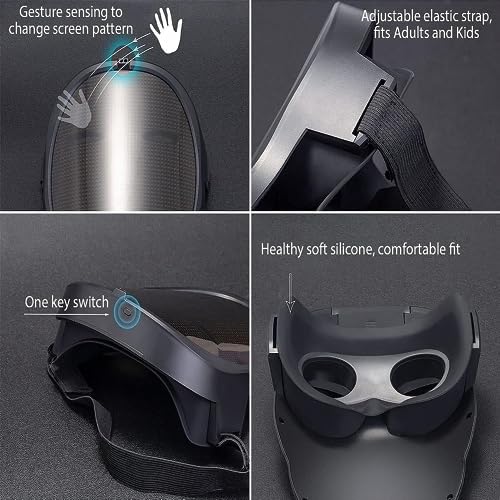 Buy LED Mask With Face Bluetooth Programmable AP Digital Smart LED