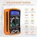 Digital Multimeter Voltmeter Batterietester Spannungsprüfer Durchgangsprüfer Ohm Volt Ampere...