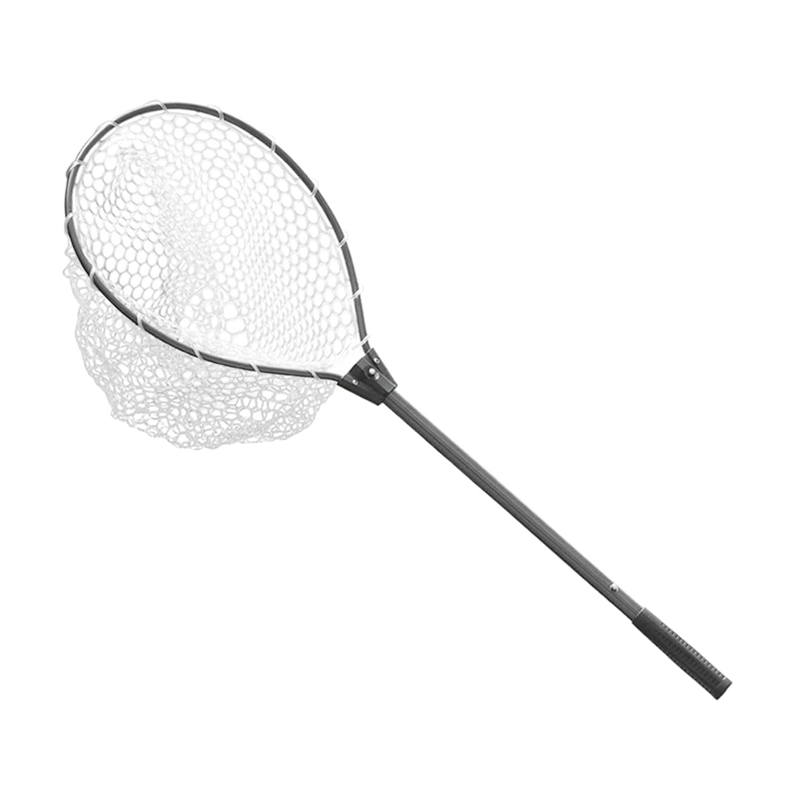 Pour la Pêche avec Lanière Filet de Débarquement à une Seule Section Filet de Capture pour Pêche en Eau Douce Bateau Pliable Grande Maille