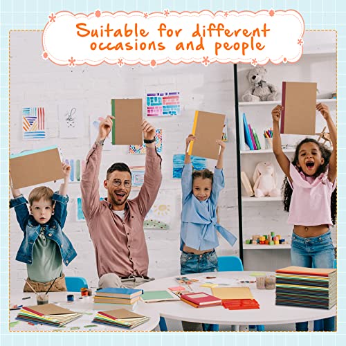Carnets de notes A5 kraft 60 pages pour équiper une classe - 5