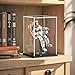 XINISS Thickened Clear Acrylic Display Case for Lego Assemble Collectibles Acrylic Box Alternative Protective Display Case for Action Figures Home Hobby Toys (14x10x6 inch; 35x25x15 cm)