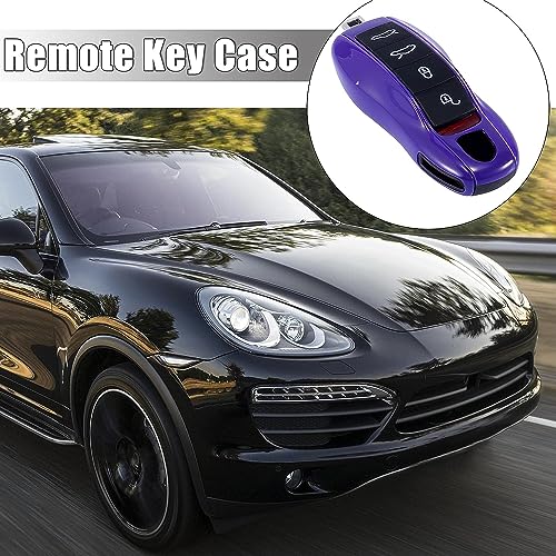 Carcasa morada Unifizz para llave Porsche Cayenne y Panamera de ABS 2
