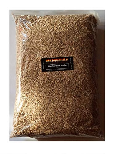 BBQ Buche Räuchermehl 1 KG Beech BBQ Buchenmehl Cover