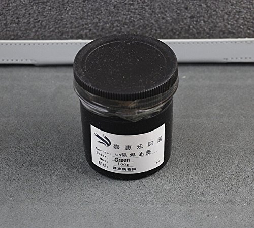 Green 100g PCB UV Curable Solder Mask Repairing Paint Anti-Corrosion~worldwide