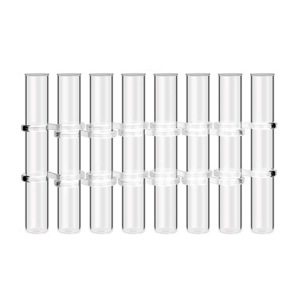 Tube à essai en verre suspendu pour déco de table bucolique