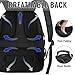 YOREPEK Large Backpack for Men, Extra Large Laptop Backpacks for Men Women, Water Resistant Travel Backpack Airline Approved Business Work Bag Fits 17 Inch Computer, Black