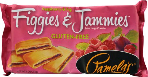 Pamela's Products Figgies & Jammies Extra Large Cookies Gluten Free Rasp