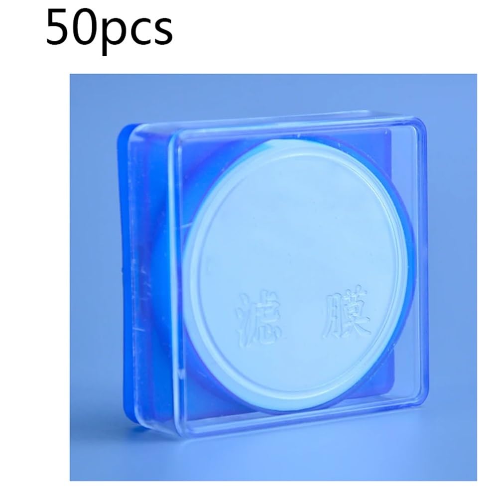 50 pezzi/lotto 47 mm carta membrana microporosa in vetro Attrezzature da laboratorio