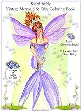 Sherri Baldy Vintage Mermaid and Fairy Coloring Book