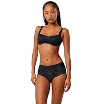 Triumph Body Make-Up Illusion Lace Balconette, Reggiseno Donna, Nero, 4E