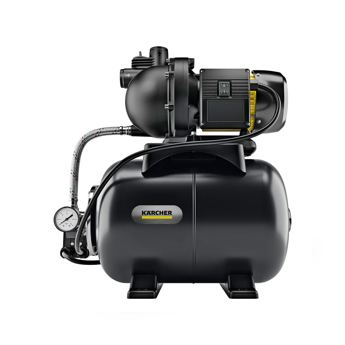 KÄRCHER Elettropompa Domestica BP 4.900 Home, Portata 4.900 l/h, Altezza di Pompaggio max. 50 m, Pesca fino ad una profondità max. 8 m, Potenza Motore 1.150 watt, Pressione max. 5 bar
