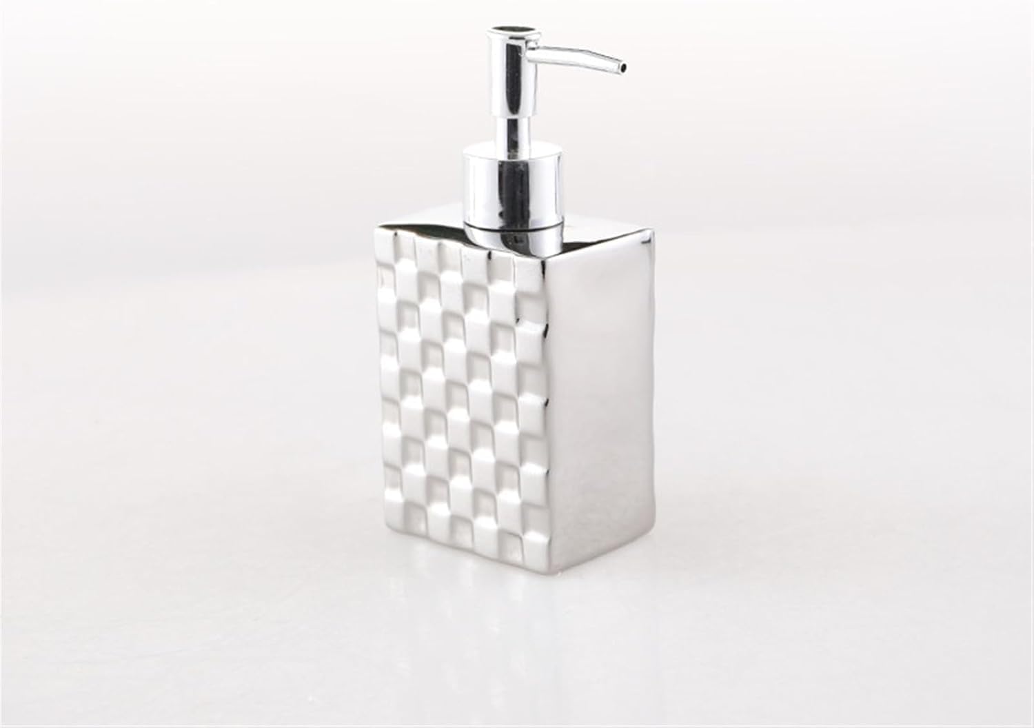 Dispenser di sapone in ceramica argento elettrolitico for cucina e bagno Dispenser di sapone liquido ricaricabile for mani