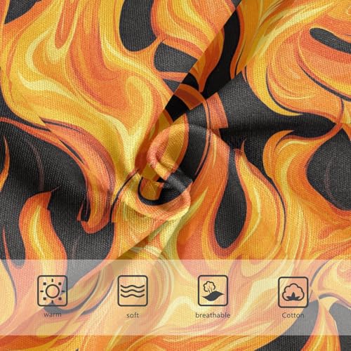 Little Girl Underwear Toddler Panties Kids Undies Flames Soft Cotton Briefs 2T-8Y3