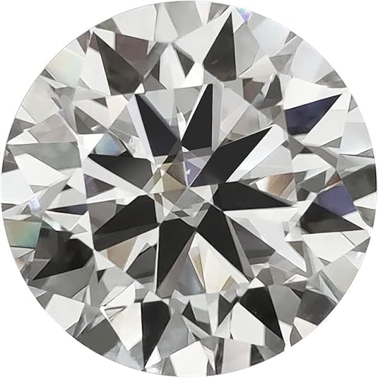 Natural Lab Grown Diamond – Certified Round Cut D Color VVS1 Clarity Loose Gemstone for Necklace, Bracelet, Rings & Fine Jewelry Making