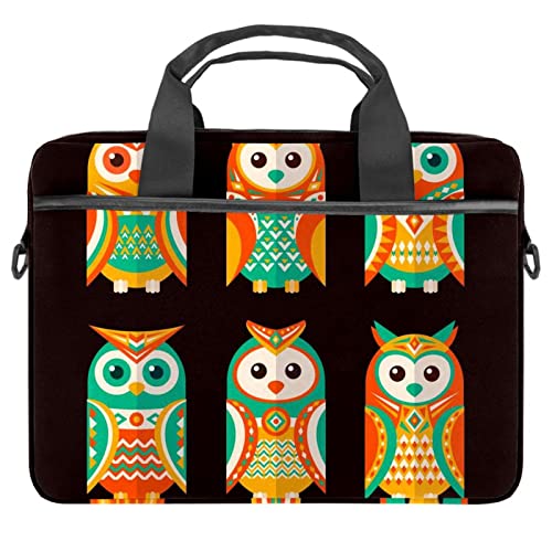 Sacoche bandoulière PC 13 14 pouces multicolore housse protection