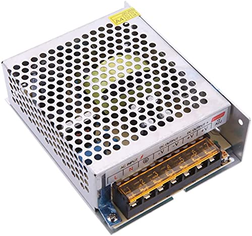 Fuente de alimentación conmutada Transformador de potencia AC a DC AC 110V / 220V a DC 12V 10A 120W Convertidor de potencia Cover