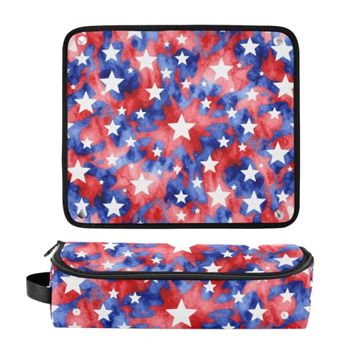 Bolso de viaje y tapete resistente al calor para herramientas de cabello miniatura 3