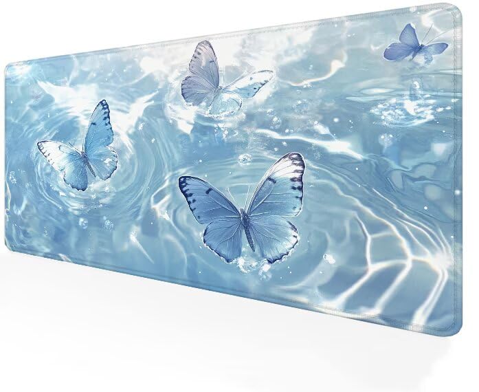 Tapis de Souris Gamer XXL Évite Glisse et Douleur Poignet