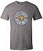 NCAA West Virginia Mountaineers Adult NCAA Circles Image One Everyday Short sleeve T-Shirt, X-Large,HeatherGrey