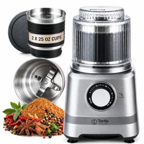TK Electric Spice Grinder for Fine Powder, Pastes, Seeds - Large Commercial