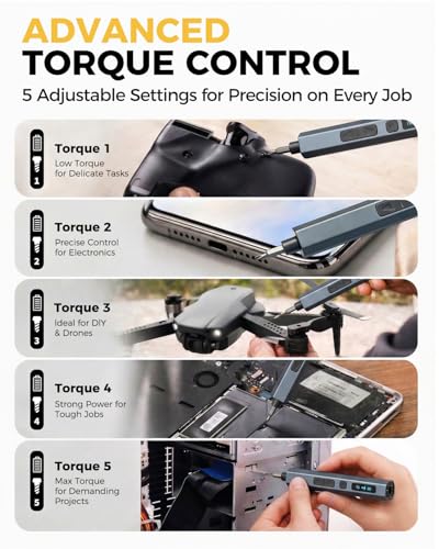 Mini Cordless Screwdriver Set