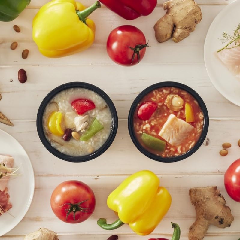 【スマイルSale】【50%OFF+50%OFF】【740円】 Nagara 無添加 ごろごろ具材のスープビストロおかゆ 4個セット