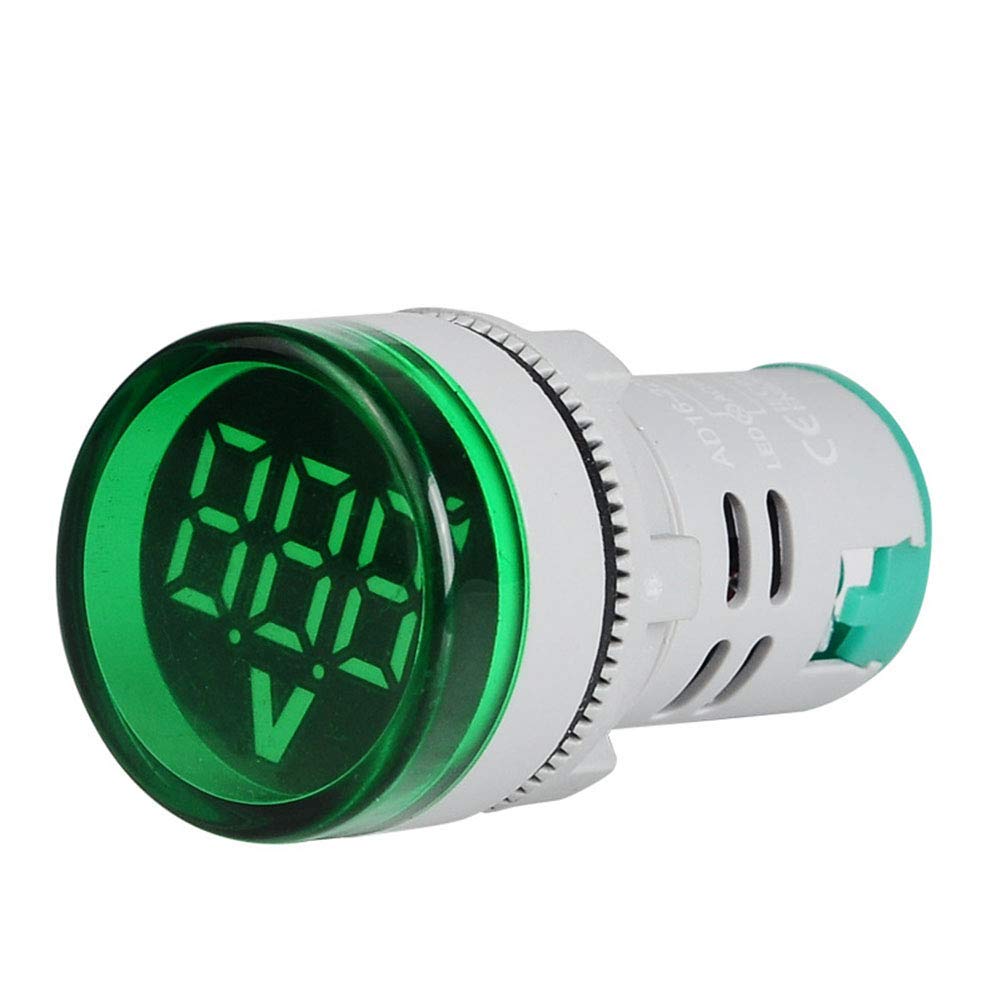 See full amazon price history chart for RASHRI ; One For All Voltage Indicator 22mm LED Digital Display Gauge Volt Voltage Meter Indicator Signal Lamp Voltmeter Lights Tester Combo Measuring Range 60-500V AC Green RASHRI ; One For All Voltage Indicator 22mm LED Digital Display Gauge Volt Voltage Meter Indicator Signal Lamp Voltmeter Lights Tester Combo Measuring Range 60-500V AC Green (B08544TC9W) Amazon Price History, Amazon Price Tracker