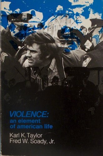 Violence: an element of American life, B004VRX65Y Book Cover