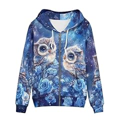 Blue Blossom Owl