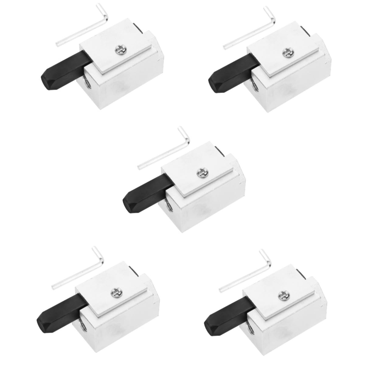 Homoyoyo 5pezzi Scalpello Angolare Per Strumento Versatile Per Serrature e Cerniere Facilita La Lavorazione Scanalature Progetti Falegnameria e Ristrutturazione