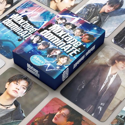 Stray Kids Photocards MIXTAPE: dominATE Album Photo Cards 95 PCS KPOP HIPTAPE 合(HOP) Post Card Merch Boys and Girls Card Set Photo Album Accessories