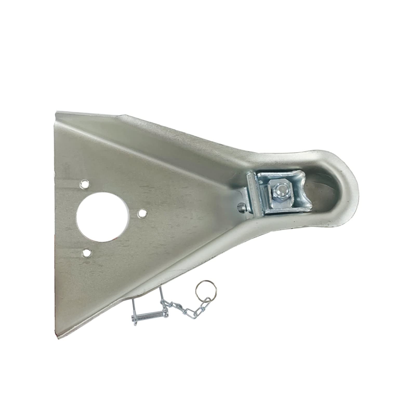 Zaczep do przyczepy, Przyczepa 5000ibs 2 "Ball A-Frame Hitch Hitch Couping CA5100B RV. Części Camper Trailer Caravan Parts Akcesoria(Zinc)