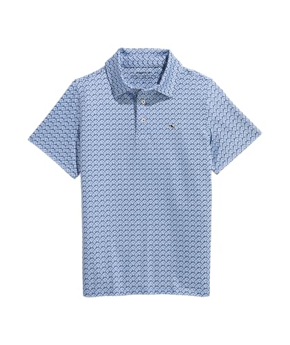 Image of Vineyard Vines Kids Printed Sankaty Polo (Toddler /Little Kids /Big Kids)
