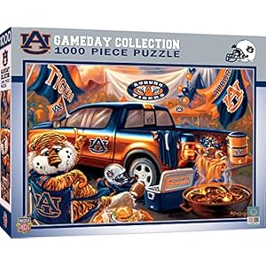 Masterpieces 1000 Piece Jigsaw Puzzle for Adults – NCAA Auburn Tigers Gameday – 19.25″x26.75″