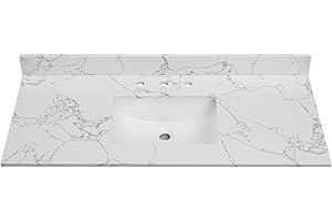 Adair Bayview 48-Inch Bathroom Vanity with Top and Sink | Vanity Countertop,...