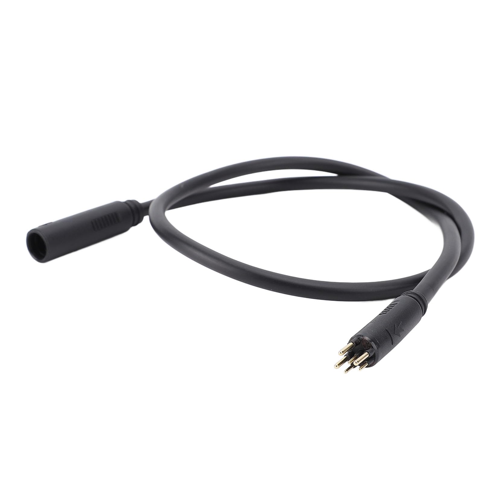 E Bike Motor Verlängerungskabel 60cm, 6 Pin Radnabenmotor Kabel mit Regenfestem ABS Stecker, Elektrofahrrad Kabel für Hinterradmotor Nabenmotor Reparatur Ersatz