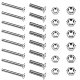💙【Das Paket enthält】50 stück M4 * 30 mm Schrauben und 50 stück passende M4 Muttern. 50 stück M5 * 20 mm Schrauben, 50 stück passende M5 Muttern und eine transparente Kunststoffbox.